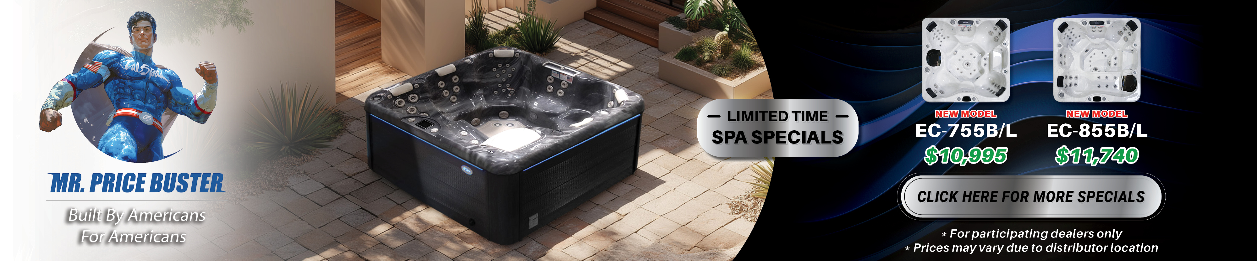 Calspas hot tub being used in a family setting - Pompano Beach